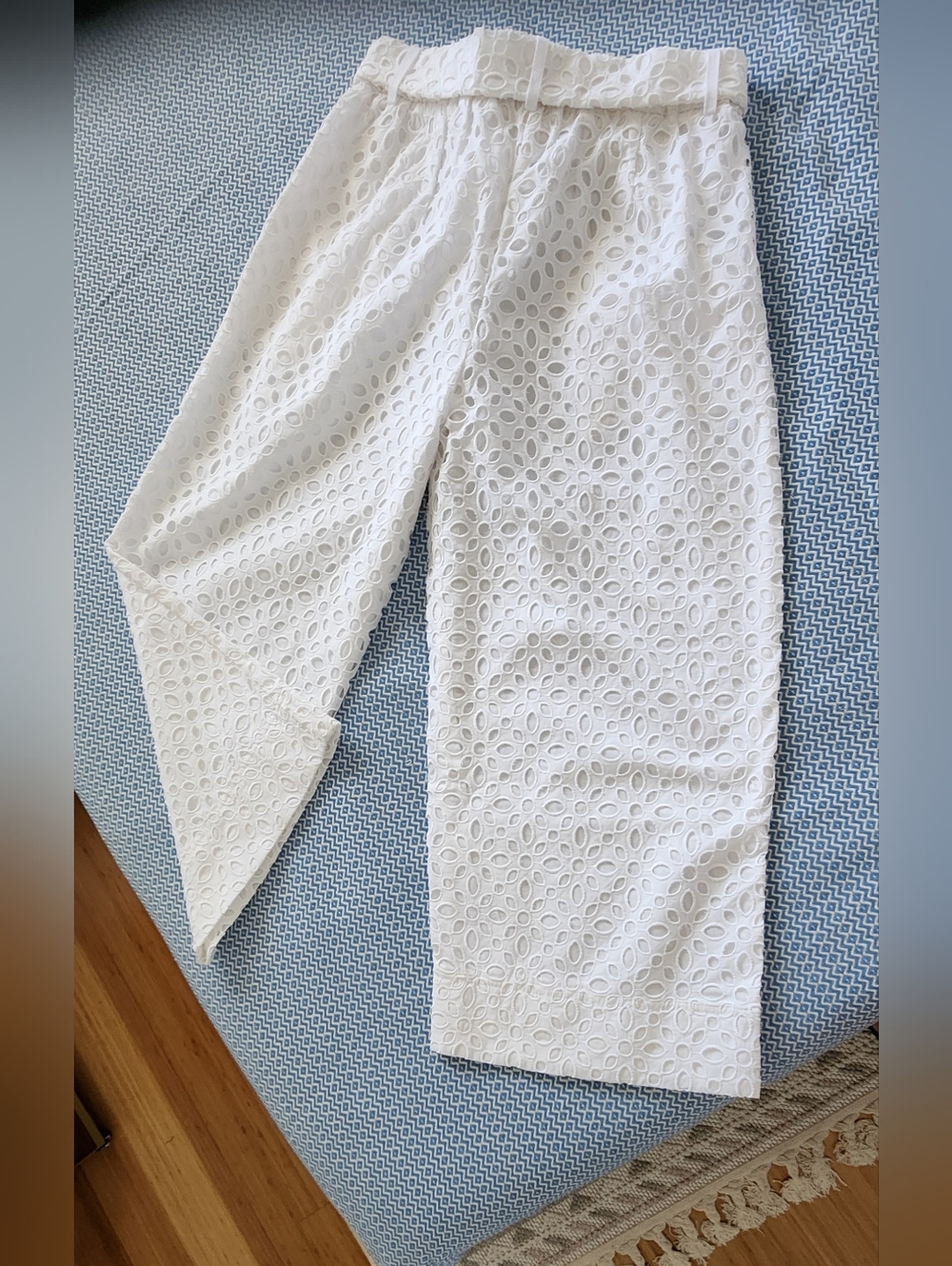 J. Crew Eyelet Cropped Pants - Picture 10 of 12